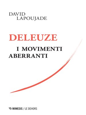 cover image of Deleuze, i movimenti aberranti